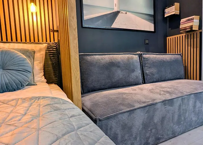 White Suite, 50 Meters To Beach, 10th Floor, Beautiful View, Baltic * Dziwnówek