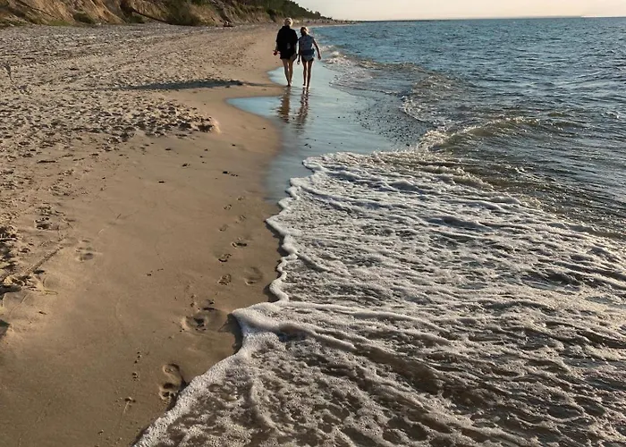 White Suite, 50 Meters To Beach, 10th Floor, Beautiful View, Baltic Dziwnówek